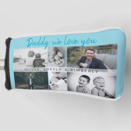 Funda Para Palo De Golf Collage de padre con hijos y familia