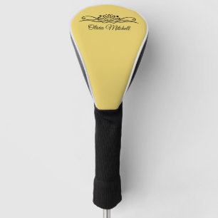 Funda Para Palo De Golf Color de tendencia Tapa blanda de la cabeza de gol