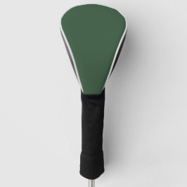 Funda Para Palo De Golf Color negro verde esmeralda sólido