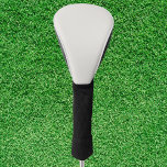 Funda Para Palo De Golf Color sólido de enlace ascendente<br><div class="desc">Color sólido encuadernado con nieve. Este tono blanco roto y prístino exuda un sentido de pureza y gracia que es perfecto para una ocasión trascendental. Su versatilidad permite mezclarse perfectamente con cualquier tema,  ya sea moderno,  tradicional o vintage.</div>