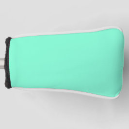 Funda Para Palo De Golf Color sólido Pastel Aqua | Clásica | Elegante