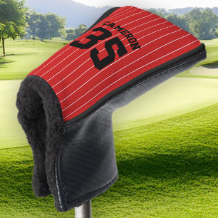 Funda Para Palo De Golf Colores totalmente editables Jersey de béisbol Ray