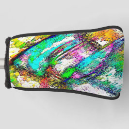 Funda Para Palo De Golf Colores vívidos - Rústico y áspero como enfoscado