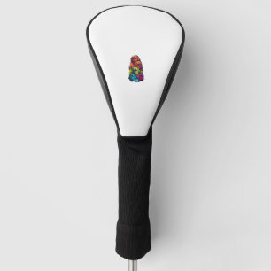 Funda Para Palo De Golf Colorido orgullo LGBT despotricar a perro