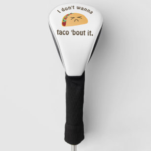Funda Para Palo De Golf Combate del Taco 'él humor divertido del