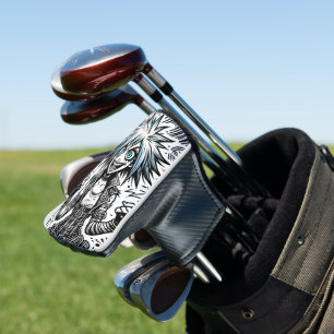 Funda Para Palo De Golf cómic anime alegre arte original blu_eyes black_a