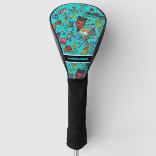 Funda Para Palo De Golf Cómic Retro Caprichoso Personalizado