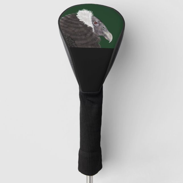 Funda Para Palo De Golf Cóndor andino ilustrado (Anverso)