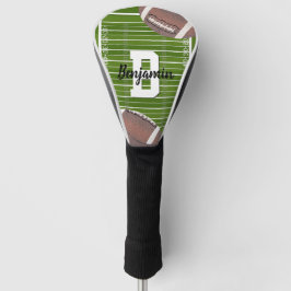 Funda Para Palo De Golf Conductor de aficionados a la fútbol americano
