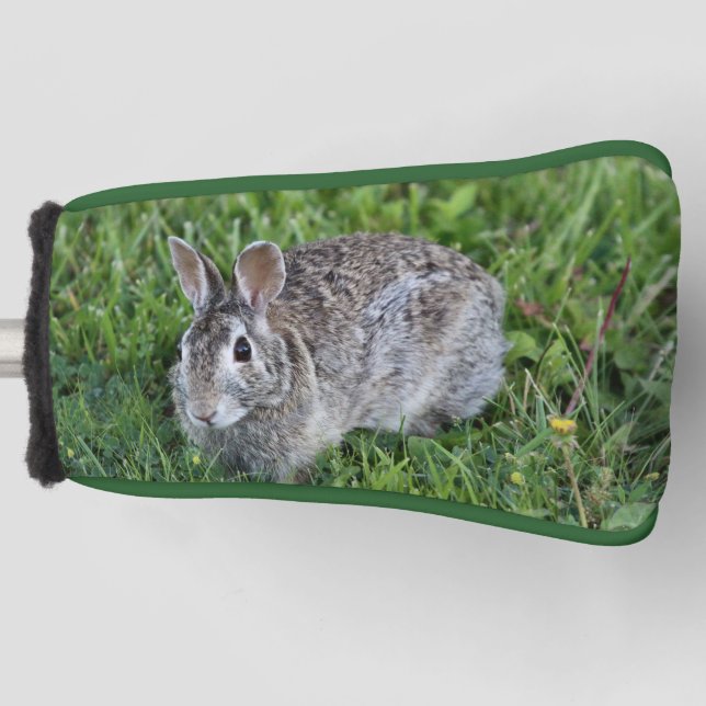 Funda Para Palo De Golf Conejo de amapola (Anverso)