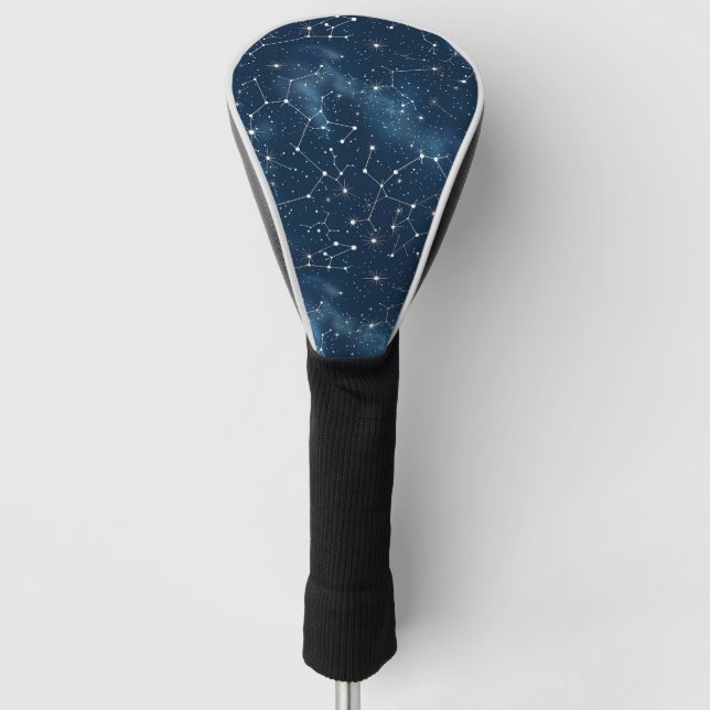 Funda Para Palo De Golf Constelación celeste - Noche estrellada (3) (Anverso)