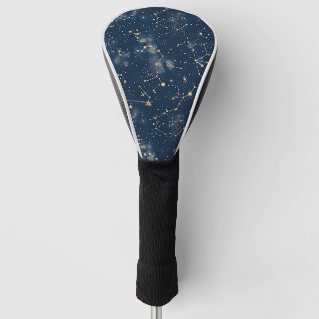 Funda Para Palo De Golf Constelación celeste - Noche estrellada (5) (Anverso)