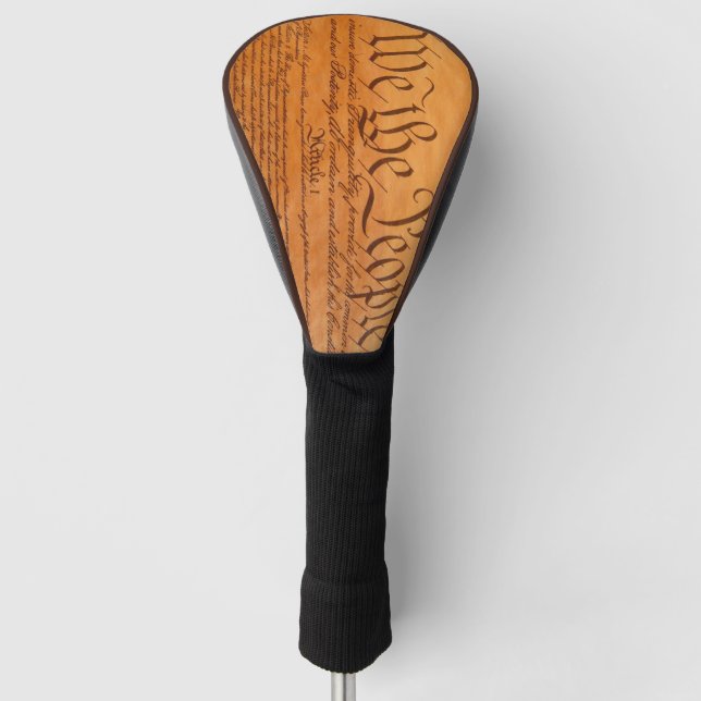 Funda Para Palo De Golf Constitución de Estados Unidos (Anverso)
