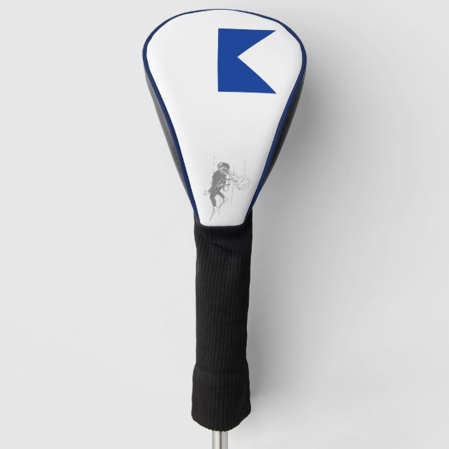 Funda Para Palo De Golf Controlador de Buzo (Anverso)
