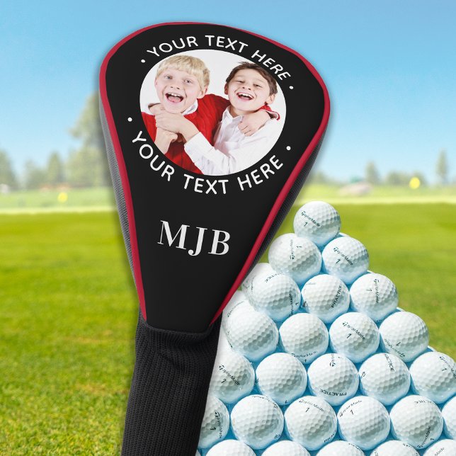 Funda Para Palo De Golf Controlador fotográfico personalizado Monograma Go (Subido por el creador)