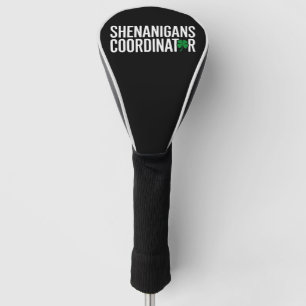 Funda Para Palo De Golf Coordinador de Travesuras del Día de San Patricio
