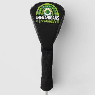 Funda Para Palo De Golf Coordinador de Travesuras Gnomos Día de San Patric
