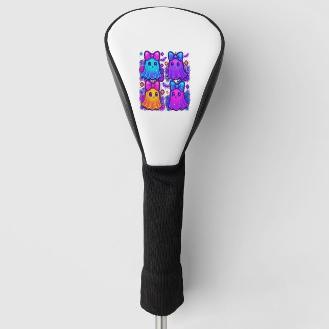 Funda Para Palo De Golf Coquette Iridescent Halloween (Anverso)