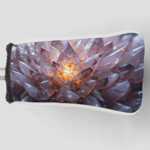 Funda Para Palo De Golf Corazón de cristal radiante