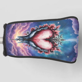 Funda Para Palo De Golf Corazón de Magia Silenciosa
