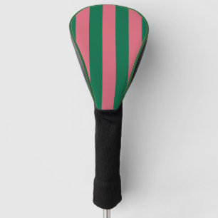 Funda Para Palo De Golf Corazón Rosa Pickle Raya Verde