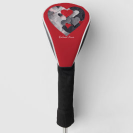 Funda Para Palo De Golf Corazones encantados