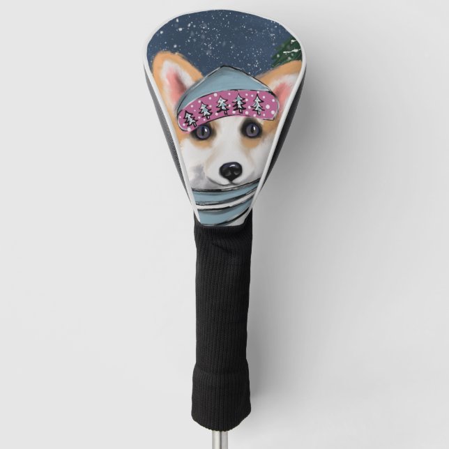 FUNDA PARA PALO DE GOLF CORGI   (Anverso)