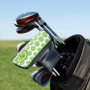 Funda Para Palo De Golf Cortes de cal en verano de cítricos blancos person