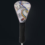 Funda Para Palo De Golf Cosacos de pintura abstracta expresionista de Kand<br><div class="desc">Una de las obras más notables de Wassily Kandinsky,  uno de los fundadores del arte abstracto. Kandinsky ocupó su lugar en la historia como uno de los artistas únicos que abrió nuevos caminos en el arte mundial.</div>