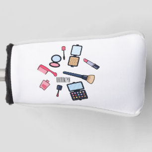 Funda Para Palo De Golf Cosmetics / make-up cartoon illustration