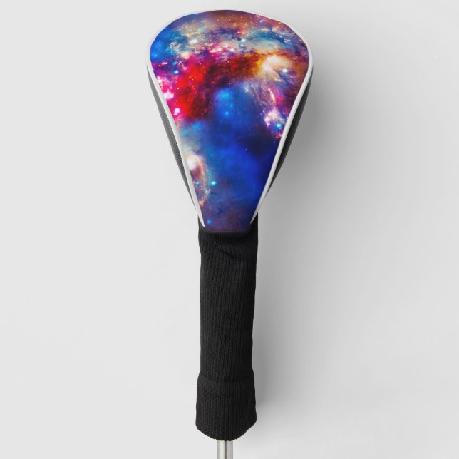 Funda Para Palo De Golf Cosmos coloridos (Anverso)