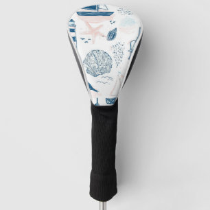 Funda Para Palo De Golf Costa Nautica Verano Azul Rosa Costero (1)