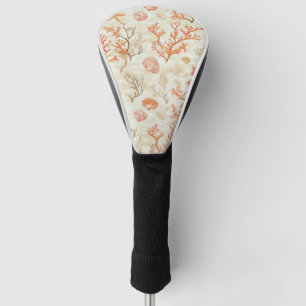 Funda Para Palo De Golf Costa Rústica - Aguas marinas, pez estrella, arrec