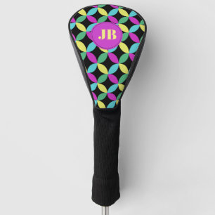 Funda Para Palo De Golf Coste inicial de patrón de flor de color