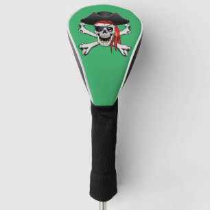 Funda Para Palo De Golf Cráneo del pirata