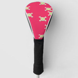 Funda Para Palo De Golf cráneo verde y huesos