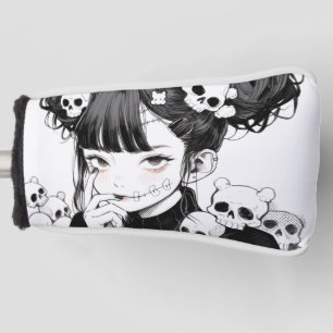 Funda Para Palo De Golf Cránulos de sílice de manga de Gótico suave y Chic