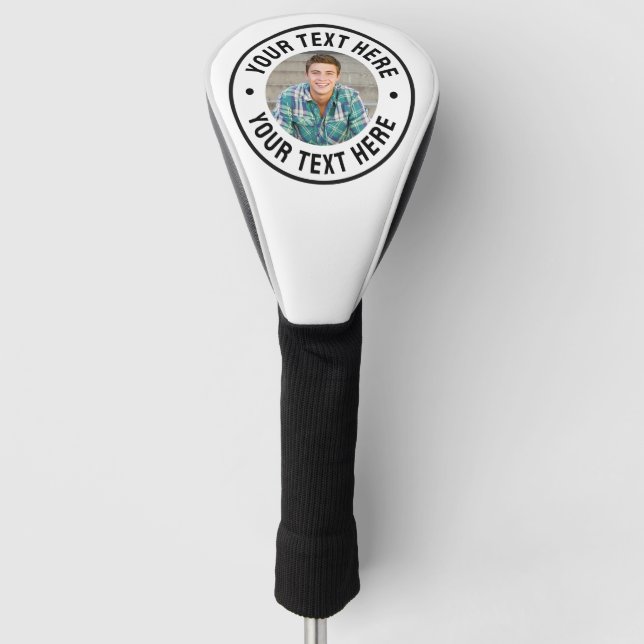 Funda Para Palo De Golf Crea tu Propia Foto (Anverso)