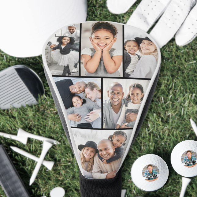 Funda Para Palo De Golf Crea Tu Propia Foto (Create Your Own Photo Golf Head Cover )