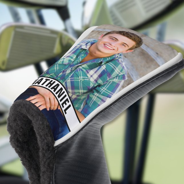 Funda Para Palo De Golf Crea tu Propia Foto (Create your Own Photo Golf Head Cover)