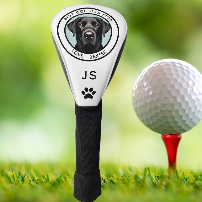 Funda Para Palo De Golf Crea tu propia foto de perro Mascota personalizada (Create Your Own Pet Dog Photo Personalized Golf Head Cover)