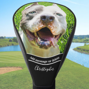 Funda Para Palo De Golf Crea tu propia foto de perro personalizada 