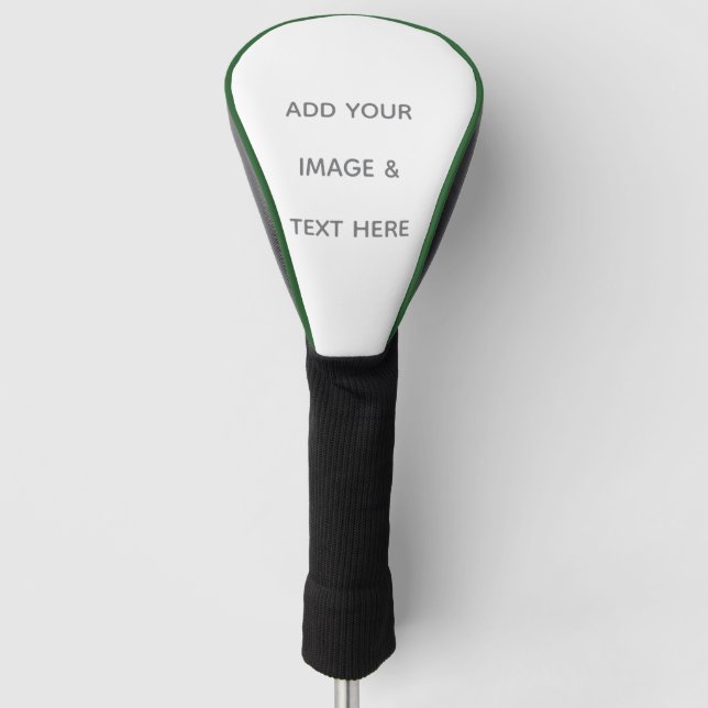 Funda Para Palo De Golf Crea tu propio blanco  (Anverso)