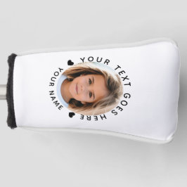 Funda Para Palo De Golf Crear su propio texto fotográfico y nombre