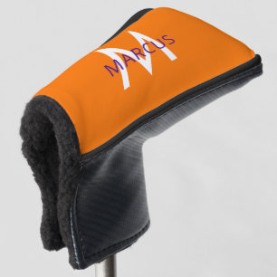 Funda Para Palo De Golf Crear un putter de estilo blade Naranja monocromát