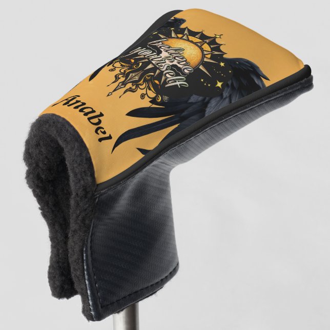 Funda Para Palo De Golf Créate en ti mismo, una carta (Anverso 3/4)