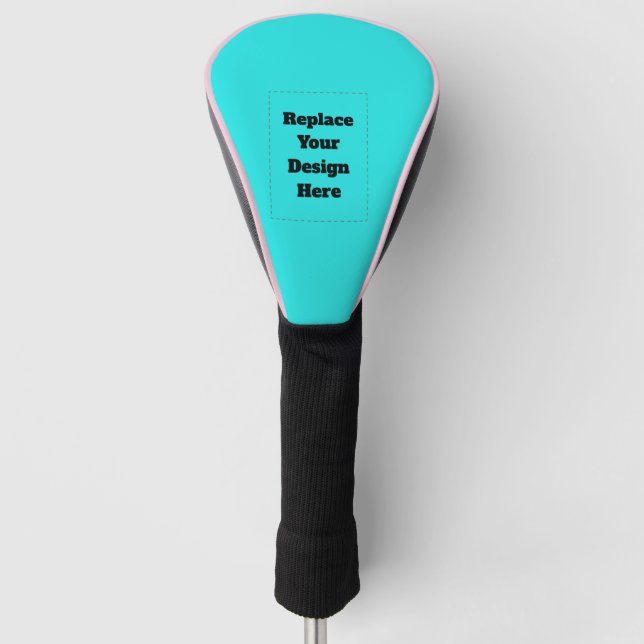 Funda Para Palo De Golf Create Your Own cyan (Anverso)