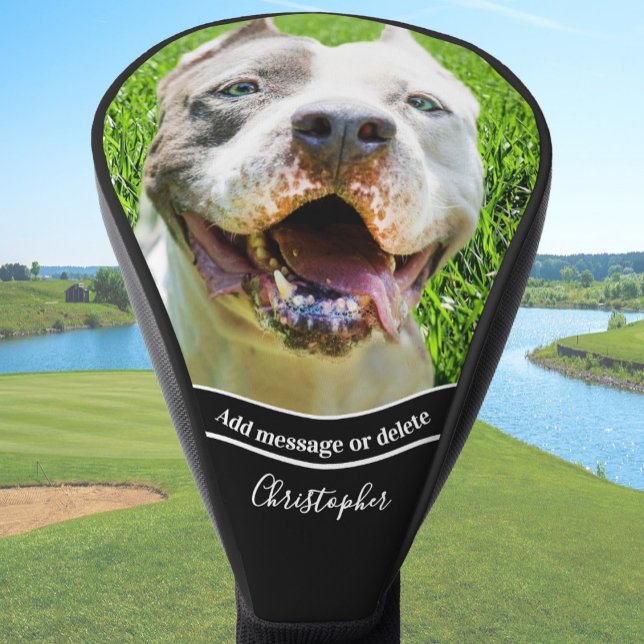 Funda Para Palo De Golf Create Your Own Dog Photo Personalized  (Subido por el creador)