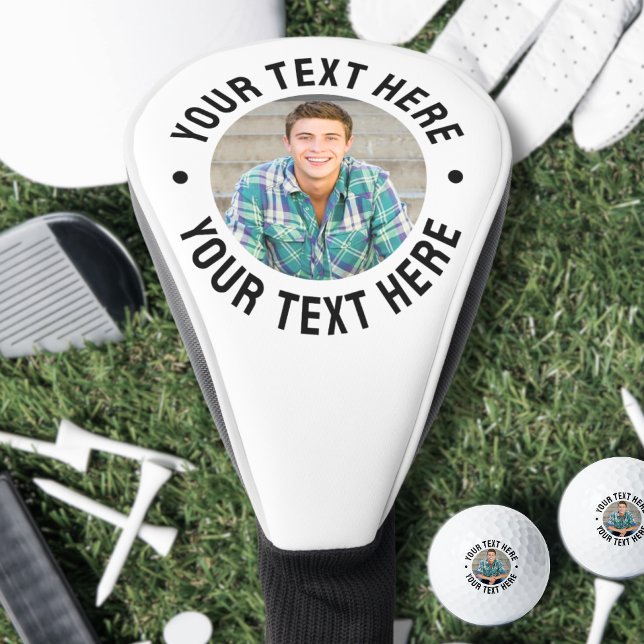 Funda Para Palo De Golf Create your Own Photo (Create your Own Photo Golf Head Cover)