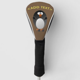 Funda Para Palo De Golf Cree un golf del pingüino